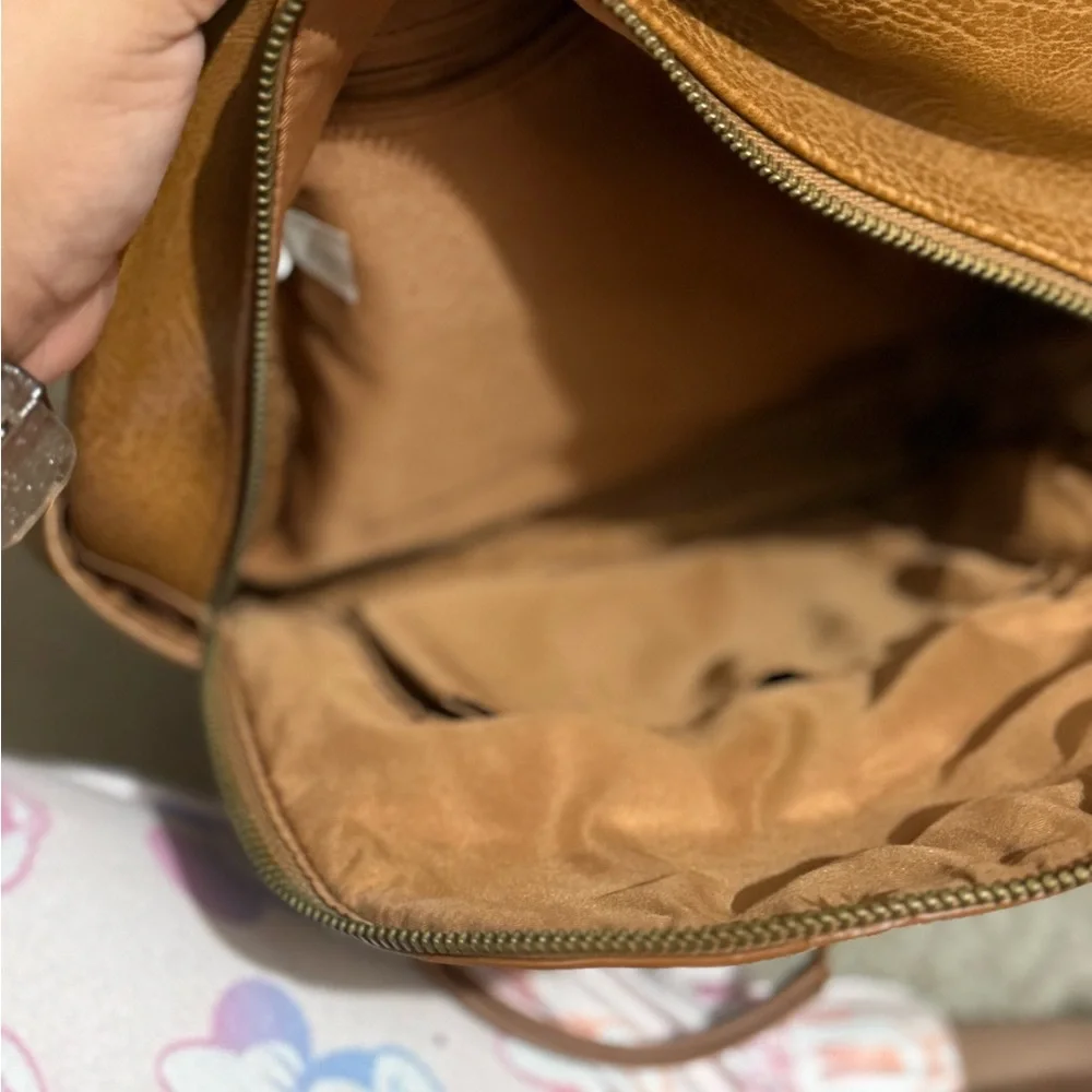 Target Tan Textured Backpack - Picture 3 of 3
